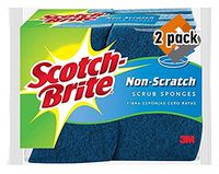 Scotch-Brite Non-Scratch Scrub Sponge, 6-Sponges (Pack 2)