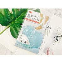 Japanese DAISO Silicone Heel Cover, Inserts Heel Protectors, Protecting Heels, 1 Pack Of 3 Pairs