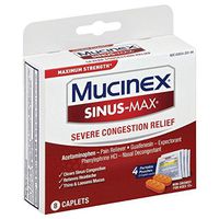 Mucinex Sinus-Max - Severe Congestion Relief 8 ct. (4 sachets)