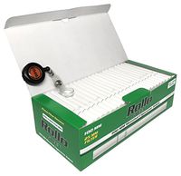 Rollo Green - Menthol (100mm) Cigarette Tubes (200 Tubes per Box) 1 Box with Rolling Paper Depot Lighter Lasso