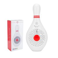 Mini Handheld Fan, Hiwin Personal Portable Desk Desktop Table Fan with USB Rechargeable Battery Operated Electric Fan for Office Room Outdoor Household Traveling (White)