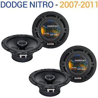 Compatible with Dodge Nitro 2007-2011 Factory Speaker Replacement Harmony (2) R65 Package New