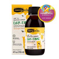 Comvita Kids™ Soothing Manuka Honey Soothing Syrup for Kids, Day-TIME I Certified UMF™ 10+ Manuka Honey I Non-GMO I 4 fl oz