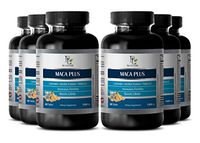 Natural Sex boosters - MACA Plus - Maca Natural - 6 Bottle 360 Tablets