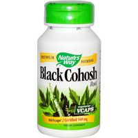 Nature's Way Black Cohosh Root, 100 Vcaps (Pack of 2)