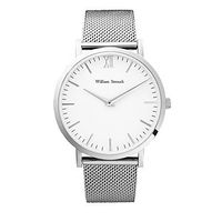William Strouch Men's Silver Watch
