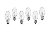 Night Light Bulb Warm White Replacement Bulbs 4W 120V - 6 Pack