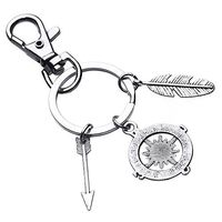 Meolin Creative Multi-element Combination State Key Ring Love Gift ,4#,1.2in
