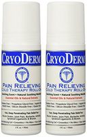 Cryoderm Pain Relieving Roll On 3 oz 2 PACK