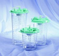 Hi-Flow Suction Canister 1200 mL Sealing Lid, 484410 - Case of 48