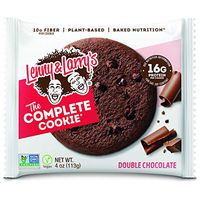 Lenny & Larry's The Complete Cookie, Double Chocolate Chip, 4 oz (Pack of 12) Soft Baked