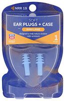 Rite Aid Airplane Pressure Ear Plugs and Case - 1 Pair