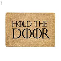 TbpersicwT Home bedroom carpet door mat, Rubber Home Door Mat Entrance Floor Rug Bathroom Pad Non Slip Kitchen Carpet - 1# 4575cm