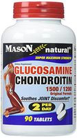 Mason Mason Glucosamine Chondroitin Super Maximum Strength 1500/1200 2per Day Tablets