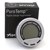 Xikar Purotemp Digital Gauge Hygrometer, Accurate Right Out of The Box, 15-Second Refresh Rate,