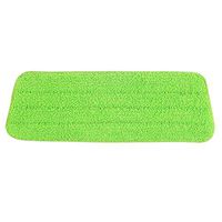 Flat Mop New Mop Floor Cleaning Replacement Cloth Microfiber Replacement Mop Pad Paste Cloth Cover Spray Water Spraying Flat Dust(Green)