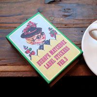 Europe Matchbox Label Sticker - Ver 03