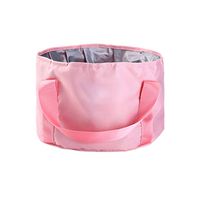 HJAZ Folding Bucket, Travel Portable Collapsible Washbasin, Laundry Tub Wash Washbasin, Travel Foot Bucket, Blue Welcome to buy (Color : Pink, Size : 3020cm)