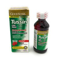 GoodSense Tussin Dm Maximum Cough and Chest Congestion 20 Mg /400 Mg, 4 Fluid Ounce