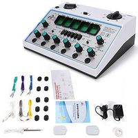 Acupuncture Stimulator, Electric Acupuncture Stimulator Machine 6 Channels Outputs Patch Massager Care (US Shipping)