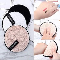 Elevin(TM) Microfiber Cloth Pads Remover Towel Face Cleansing Makeup (Coffee)