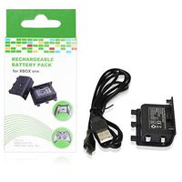 New 600mAh Rechargeable Battery Pack For XBOX One Wireless Controller (Renewed)