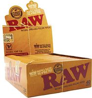 5 Books Raw Supreme Rolling Papers Classic King Size with Free BB Sticker