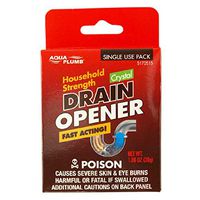 Aqua Plumb #5170515 Household Strength 1.06oz Crystal Drain Opener That's Fast Acting