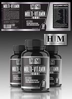 The Best Multivitamin Supplement for Men! Multi-Vitamin 5000 Infused with Panax Ginseng, Maca Root, Green Tea Extract & Ginkgo Biloba for Daily Energy, Vitality and Memory(90 Capsules) Vitamin A - K