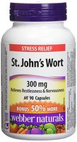WEBBER NATURALS Stress Relief -St. John's Wort 300mg 90 Capsules