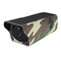 1080p HD Rechargeable Battery/Solar-Powered Wireless Outdoor IP Camera Home Security Waterproof IP Bullet Camera Wifi Surveillance with IR Starlight Night Vision Alarm Alert & PIR Built-in SD Slot