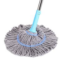 Living utensils Rotating Mop Household Hand-washing Cotton Cop (Color : Blue, Size : C)