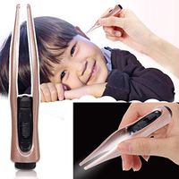 GoodKE LED Baby Nose Cleaning Tweezers Ear Cleaner Tools Ear Nose Pick Remover Earwax Removal