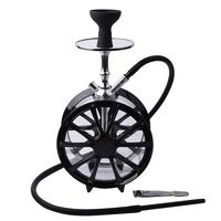 HOOKHA Shisha Acrylic Single Tube Hookah Narghile A Great Choice for Smoking Outdoor Home Beaches