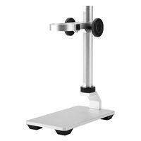 Microscope Stand, Walfront 35mm Aluminium Alloy Bracket Up&Down Adjustable Digital Microscope Desktop Support Table Stand Holder