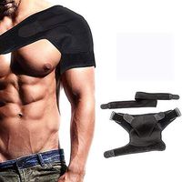 Adjustable Shoulder Support/Sport Rotator Cuff - Support for Injury Prevention, Dislocated AC Joint, Arthritis - Fixing Strap Both Right and Left Shoulder