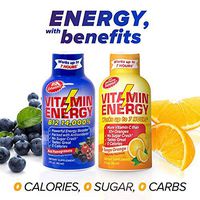 Vitamin Energy Shots - Variety Pack | Energy Lasts up to 7+ Hours | Great Tasting | Keto 0 Sugar, 0 Carbs (6 Pack)