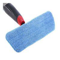 Lot of 5 Blue Microfiber Mop Pads Head Wet Dry Mops Refill For 15" Flat Mop Base