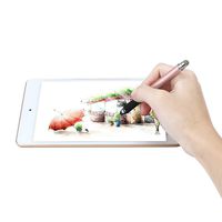 Elaco Stylus Pen, 2in1 Precision Thin Capacitive Screen Stylus Pen Compatible with iPhone for iPad Phone Tab (Rose Gold)