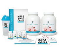 Yes You Can! Transform Kit: On-The-Go 60 Servings, Twice a Day, Contains: Two Complete Meal Replacement Strawberry, One Slim Down, One Appetite Support, One Collagen, One Colon Optimizer, One Shaker
