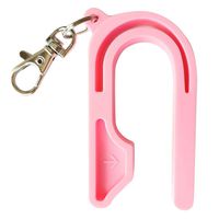 Improved Portable Child Car Seat Key, Easy Unbuckle Unlock Child Safety Belt Accessories for Baby Car Seat(Pink)