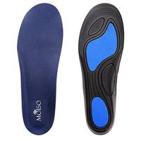 MOISO Full length Orthotic Insoles with Arch Support and Metatarsal Pad for Plantar Fasciitis Design for men & women