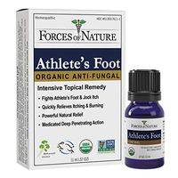 Forces of Nature – Natural, Organic Athlete's Foot Treatment (11ml) Non GMO, No Harmful Chemicals, Cruelty Free – Antifungal Relieves Burning, Itching, Cracking Caused by AF, Jock Itch and Ringworm