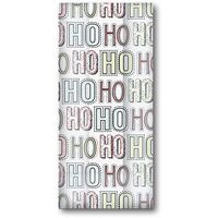 Jillson & Roberts Small Cello Bags with Twist Ties, Christmas Chalk, 100 Pieces