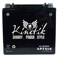 Kinetik 12V 12Ah Replacement Battery for Kawasaki Ninja ZX12R ZX14 VN800 ZRX