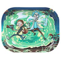 FIREDOG Metal Rolling Tray (7"x5.5" Small)