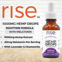 Hemp oil 1000mg Cannabis Oil Drops for Sleep, Pain, Anxiety & Stress Relief - 1000mg of Pure Natural Hemp Sleep Aid - Grown & Made in USA - 100% Natural Hemp Drops -Helps You Get The Sleep You Deserve