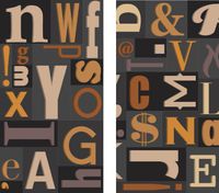 HomArt Fireplace Matches, Large, Typeset Design