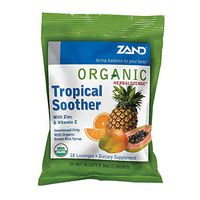 ZAND Organic Tropical Soother Lozenges, 18 CT