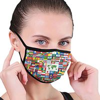 Mouth Masks for Dust Protection Anti Face Mask Washable Earloop Mask
